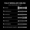 Miniatyrbild 2 av 6: Strömförsörjning PC - CORSAIR - RM650e - 650 Watt - Modulerad - Tyst