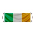 Miniatyrbild 1 av 3: Scrollbanner – Irlands flagga – 24 x 70 cm – Polyester – Handflagga – Pixelforma