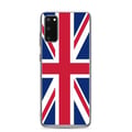 Miniatyrbild 1 av 2: Telefonfodral – Storbritanniens flagga – Kompatibel med Samsung Galaxy S21 Plus – Mjukt fodral – Slitstarkt och stötabsorberande – Pixelforma
