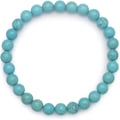 Miniatyrbild 4 av 4: Armband - Hellostone - Turkos - 6 mm - Elastisk - 17 cm