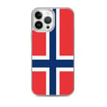 Miniatyrbild 1 av 2: Telefonfodral – Bouvetöns flagga – Kompatibel med iPhone 13 Pro Max – Mjuk fodral – Slitstark och stötabsorberande – Pixelforma
