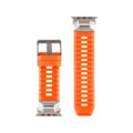 Miniatyrbild 1 av 4: Armband för Apple Watch Ultra Säkerhet Robust Taktisk Orange