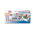 Miniatyrbild 1 av 2: Solid Gouache Paint Sticks 10g - Playcolor Textil One - 12 olika färger - 10461