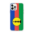 Miniatyrbild 1 av 2: Mobilskal – Nya Kaledoniens flagga – Kompatibel med iPhone 12 Pro Max – Mjuk etui – Slitstark och stötabsorberande – Pixelforma
