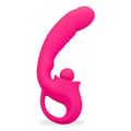 Miniatyrbild 2 av 6: Ergonomisk kanin vibrator Ellow - Rosa