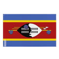Miniatyrbild 1 av 4: Flagga - Eswatini - 60 x 90 cm - Polyester - Framsidan/baksidan - Metallöglor
