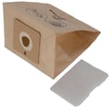 Miniatyrbild 1 av 2: Box med 6 påsar + 1 filter (53529-51677) - Dammsugare - ROWENTA, MOULINEX (5136)