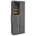Miniatyrbild 1 av 6: Fodral för Honor 90 Smart - AVIZAR - Flip Wallet Support handledsrem - Grå