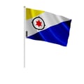 Miniatyrbild 1 av 3: Mini-flaggsats – Bonaire – 14 x 21 cm – Att Hålla i Handen – Polyester - 100 stycken – Pixelforma