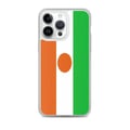 Miniatyrbild 1 av 2: Mobilskal – Nigerflagga – Kompatibel med iPhone 14 Pro Max – Mjuk fodral – Slitstark och stöttålig – Silikon – Pixelforma