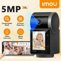 Miniatyrbild 2 av 6: REX VT PRO Inomhus Wi-Fi-kamera (IPC-S2VBP-5M0WR) 5MP, Night Vision, Human Detection, 2000mAh Imou