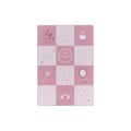 Miniatyrbild 4 av 4: Barnmatta - AYYILDIZ - Play 2905 PINK - Prinsessmotiv - Rosa - 160x230 cm