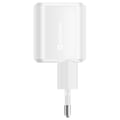 Miniatyrbild 3 av 5: USB C-laddare - Swissten - 20W - GaN - Snabbladdning - Power Delivery