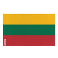 Miniatyrbild 1 av 3: Litauens flagga – 96 x 144 cm – Hållbar polyester – 2 metallöljett – Inomhus / Utomhus – Pixelforma