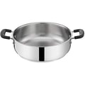 Miniatyrbillede 1 af 2: Casserole Lagostina Pratique - 24 cm - Stål 18/10 - Silikonehåndtag - Induktionskompatibel