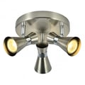 Miniatyrbild 2 av 2: Taklampa - MAXIMO - FAB 142353003 - Grå - GU10 - Metall
