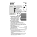 Pikkukuva 4 / 6: Varapää - BRAUN - 21B - Sähkölaitteelle Series 3 - Musta