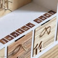Miniatyrbild 4 av 4: Adventskalender i trä - ARTEMIO - - Trä - Barn - Beige