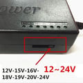 Miniatyrbillede 4 af 4: SB16783-Universal Oplader til Bærbar PC 96w Stik 12v til 24v