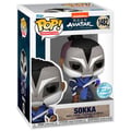 Miniatyrbild 2 av 2: Figurine Funko Pop - Funko - Sokka Exklusiv - Välgjorda detaljer - För fans av Avatar - 3 år och uppåt