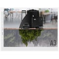 Miniatyrbild 1 av 2: Pockets A3 - LEITZ - Paket med 25 - 100% Återvinningsbar - Matt Yta - Perforerad Remsa