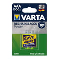 Pikkukuva 3 / 3: 5 pakkausta 2 Micro AAA -akkua, 1,2 volttia/1000 mAh