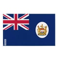 Miniatyrbild 1 av 3: Flagga Brittiska kolonin Hong Kong 1870 – 1876 – 120 x 180 cm – Polyester – Metallöglor – Motståndskraftig