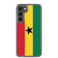 Miniatyrbild 1 av 2: Mobilskal – Ghanas flagga – Kompatibel med Samsung Galaxy S10e – Mjuk fodral – Stötsäker och slagresistent – Pixelforma