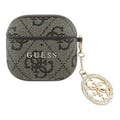 Miniatyrbillede 1 af 3: AirPods 4 Etui Guess 4G Strass Charm (brun)