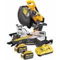 Miniatyrbillede 1 af 6: Kappsav 305 mm XR 54V Brushless - DEWALT - med 2 Flexvolt 54V 3.0Ah batterier - oplader - DCS781X2-QW