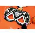 Miniatyrbild 2 av 2: MégaCréa DIY - Skrapmasker för barn Halloween svart 16 till 20 cm 4 stycken