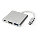 Pikkukuva 2 / 4: Monipalautin - INECK - USB 3.1 Type-C - HDMI - USB 3.0 - Musta