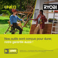 Pikkukuva 5 / 6: RYOBI Iskevä porakone-ruuvinväännin Brushless 18V ONE+ - akku 2Ah + laturi - kuljetuslaukku mukana - RPD18BL1-2C20S