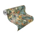 Miniatyrbild 2 av 2: Rasch Passepartout 605655 non-woven tapet blommönster 0.53 m x 10.05 m färgglad