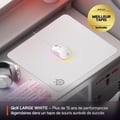 Miniatyrbild 4 av 6: Gamingmusmatta - STEELSERIES - QcK L - Vit