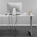 Miniatyrbild 2 av 4: Kabelskydd - Fellowes - Zip-kabel - Längd 2,0 m - Silver