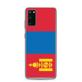 Miniatyrbild 1 av 2: Mobilskal – Mongoliets flagga – Kompatibel med Samsung Galaxy S20 Plus – Mjukt skal – Motståndskraftigt och stöttåligt – Pixelforma