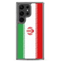 Miniatyrbild 1 av 2: Mobilskal – Irans flagga – Kompatibel med Samsung Galaxy S23 – Mjukt fodral – Slitstarkt och stötbeständigt – Pixelforma