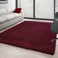 Miniatyrbild 1 av 5: Tapis Shaggy - AYYILDIZ - RÖD - 160x230 cm - 30 mm höjd på luggen - Inomhus