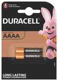 Miniatyrbild 1 av 2: Duracell ULTRA LR8/LR61 AAAA batterier x2