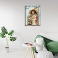 Miniatyrbild 3 av 4: Legendarte - Vintage Music Cover I'm Always Falling In Love With The Other Fellow's Girl - Målning, Canvastavla c