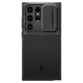 Miniatyrbild 3 av 4: Fodral till Samsung Galaxy S24 Ultra - Spigen Optik Armor - Svart