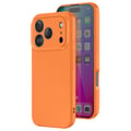 Miniatyrbild 4 av 5: Coque för iPhone 17 Pro Modell Soft-Touch i Halvflexibelt Antiglidande Orange