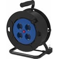 Miniatyrbild 1 av 2: Kabelvindare - SILVER ELECTRONICS - 4 uttag - Kabel 50 m - 3000 W