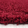 Miniatyrbild 3 av 4: Ayyildiz - Tapis Shaggy lång lugg enhetlig färg RÖD - (60x110)