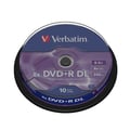 Miniatyrbild 1 av 2: DVD+R DL VERBATIM - Spindel på 10 - 8,5 GB - 8x