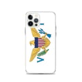 Miniatyrbild 1 av 2: Mobilskal - PIXELFORMA - Flagga Jungfruöarna - Kompatibel med iPhone 12 Pro - Flexibel - Stötresistent