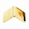Miniatyrbillede 3 af 5: Cover - SAMSUNG - Galaxy Z Flip6 - Gul - Kunstlæder - Fleksibel