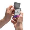 Miniatyrbillede 2 af 6: Cryptowallet Ledger Flex™ Rose Magenta karmin med inkluderet recovery key