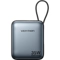 Miniatyrbild 2 av 2: Power Bank - VENTION - Mini 10000mAh - USB-C - 35W - Snabbladdning USB PD 3.0